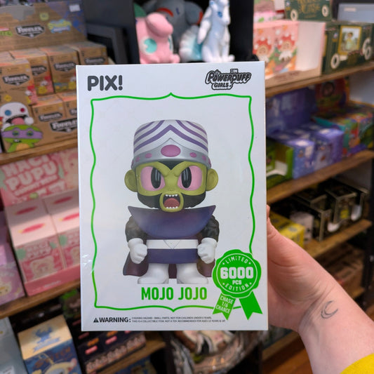 [Thrilljoy] Powerpuff Girls - Mojo Jojo LE6000 PIX Vinyl Figure (1 in 6 Chance at Chase) - DelsBricks Toys & CollectiblesDelsBricks Toys & CollectiblesRalphie's Funhouse