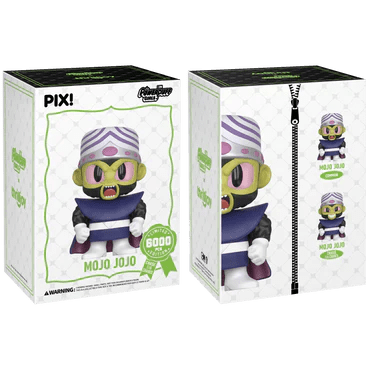 [Thrilljoy] Powerpuff Girls - Mojo Jojo LE6000 PIX Vinyl Figure (1 in 6 Chance at Chase) - DelsBricks Toys & CollectiblesDelsBricks Toys & CollectiblesRalphie's Funhouse