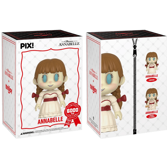 [Thrilljoy] The Conjuring - Annabelle LE6000 PIX Vinyl Figure (1 in 6 Chance at Chase) - DelsBricks Toys & CollectiblesDelsBricks Toys & CollectiblesRalphie's Funhouse