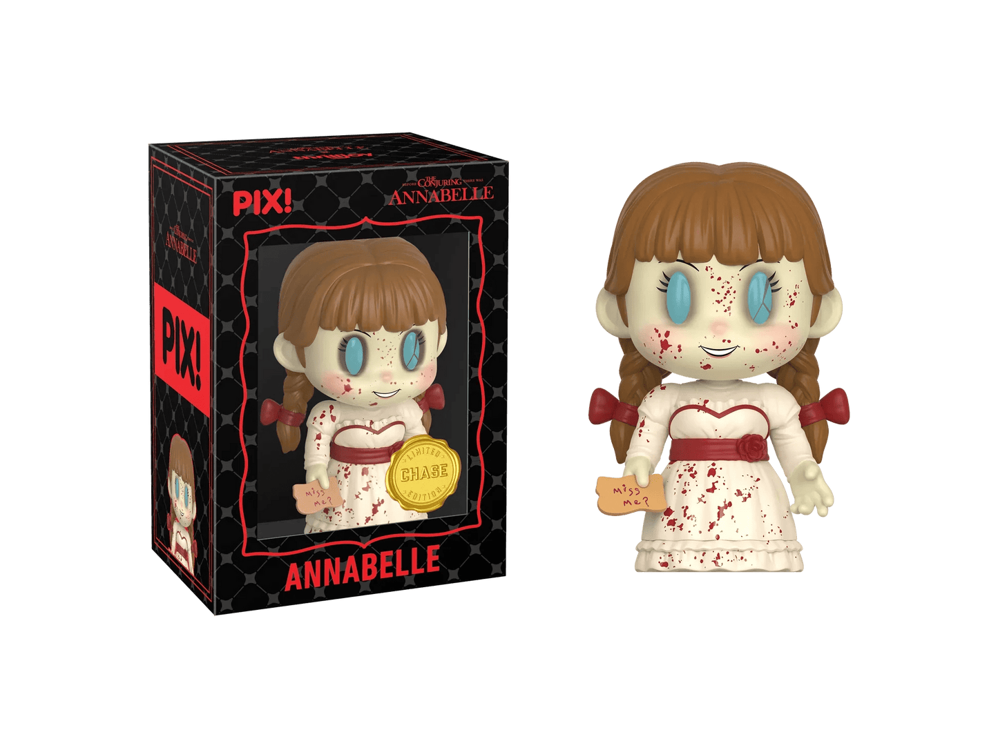 [Thrilljoy] The Conjuring - Annabelle LE6000 PIX Vinyl Figure (1 in 6 Chance at Chase) - DelsBricks Toys & CollectiblesDelsBricks Toys & CollectiblesRalphie's Funhouse