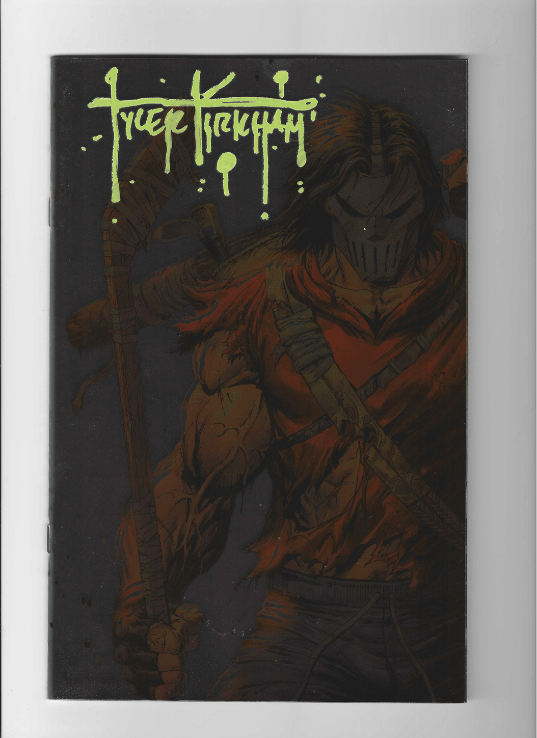 TMNT 1 BATTLE DAMAGED NYCC EXCLUSIVES - KIRKHAM SIGNED WITH COA - DelsBricks Toys & CollectiblesComicsDelsBricks Toys & Collectibles412 Comics