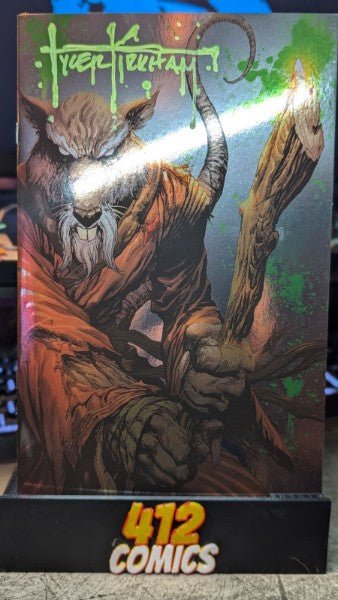 TMNT 1 BATTLE DAMAGED NYCC EXCLUSIVES - KIRKHAM SIGNED WITH COA - DelsBricks Toys & CollectiblesComicsDelsBricks Toys & Collectibles412 Comics
