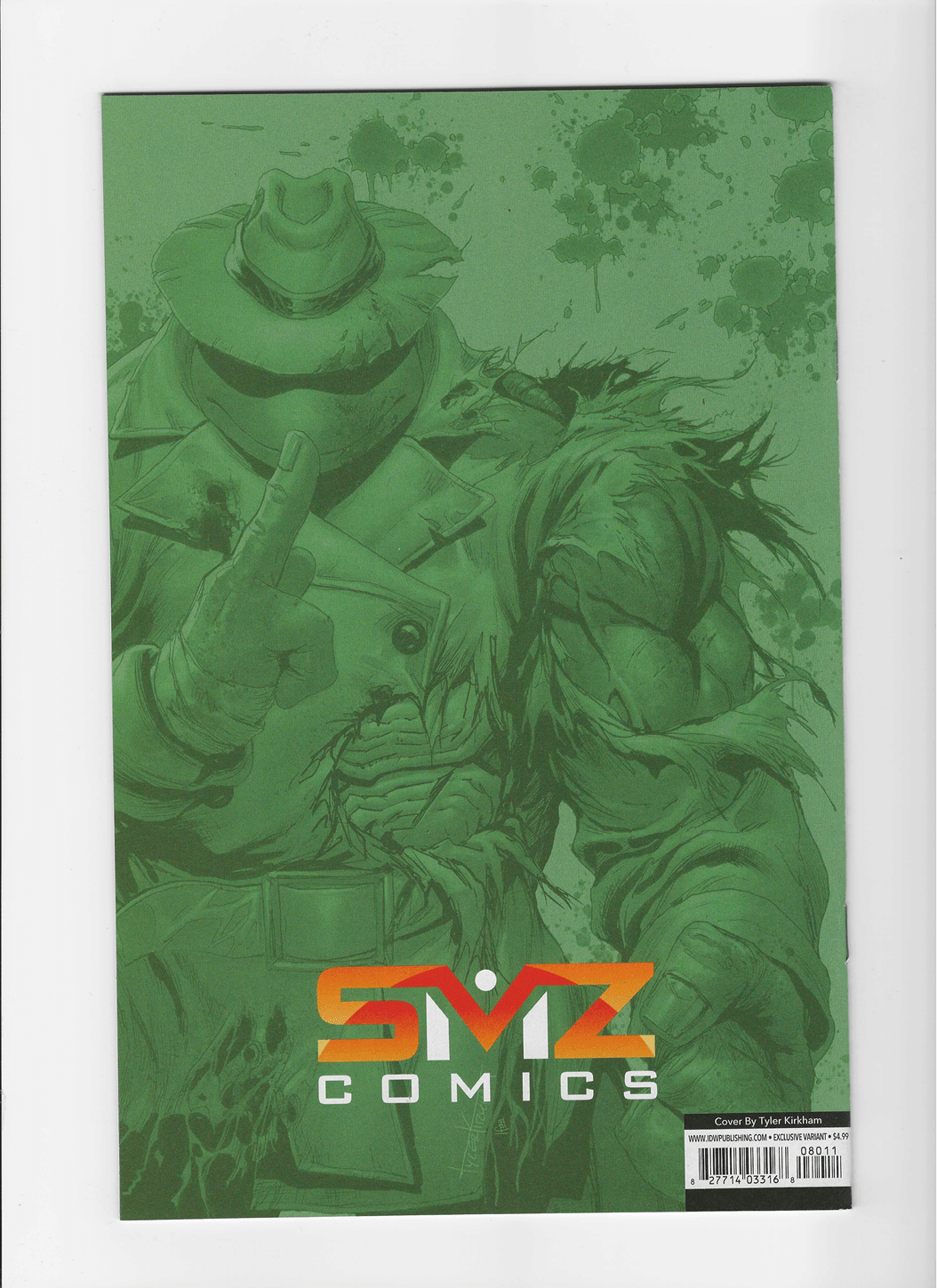 TMNT 1 BATTLE DAMAGED NYCC EXCLUSIVES - KIRKHAM SIGNED WITH COA - DelsBricks Toys & CollectiblesComicsDelsBricks Toys & Collectibles412 Comics