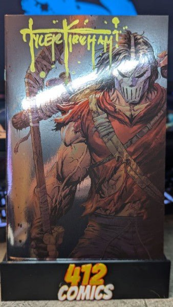 TMNT 1 BATTLE DAMAGED NYCC EXCLUSIVES - KIRKHAM SIGNED WITH COA - DelsBricks Toys & CollectiblesComicsDelsBricks Toys & Collectibles412 Comics