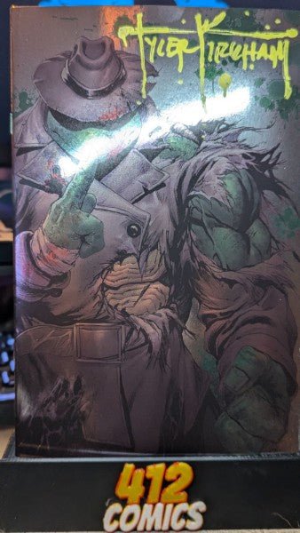 TMNT 1 BATTLE DAMAGED NYCC EXCLUSIVES - KIRKHAM SIGNED WITH COA - DelsBricks Toys & CollectiblesComicsDelsBricks Toys & Collectibles412 Comics