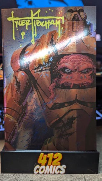 TMNT 1 BATTLE DAMAGED NYCC EXCLUSIVES - KIRKHAM SIGNED WITH COA - DelsBricks Toys & CollectiblesComicsDelsBricks Toys & Collectibles412 Comics