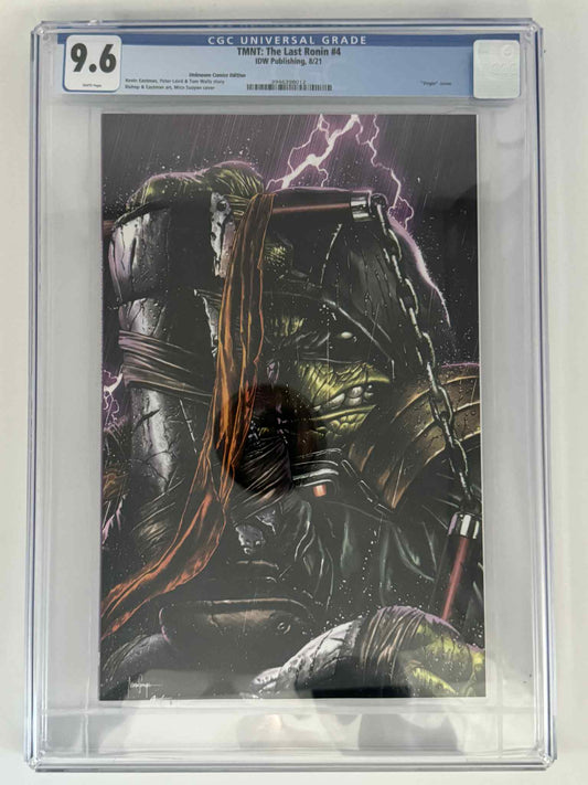 TMNT: The Last Ronin 4 CGC 9.6 Blue Label Suayan Exclusive Virgin Var - DelsBricks Toys & CollectiblesCOMIC BOOKDelsBricks Toys & CollectiblesUnknown Comic Books