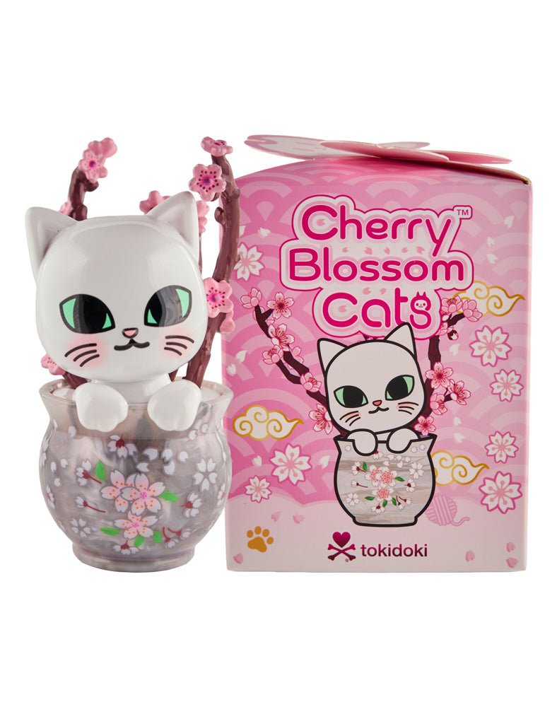 tokidoki Cherry Blossom Cats Blind Box – Kawaii Cat Collectible Figure - DelsBricks Toys & CollectiblesFigureDelsBricks Toys & CollectiblesSuper Anime Store