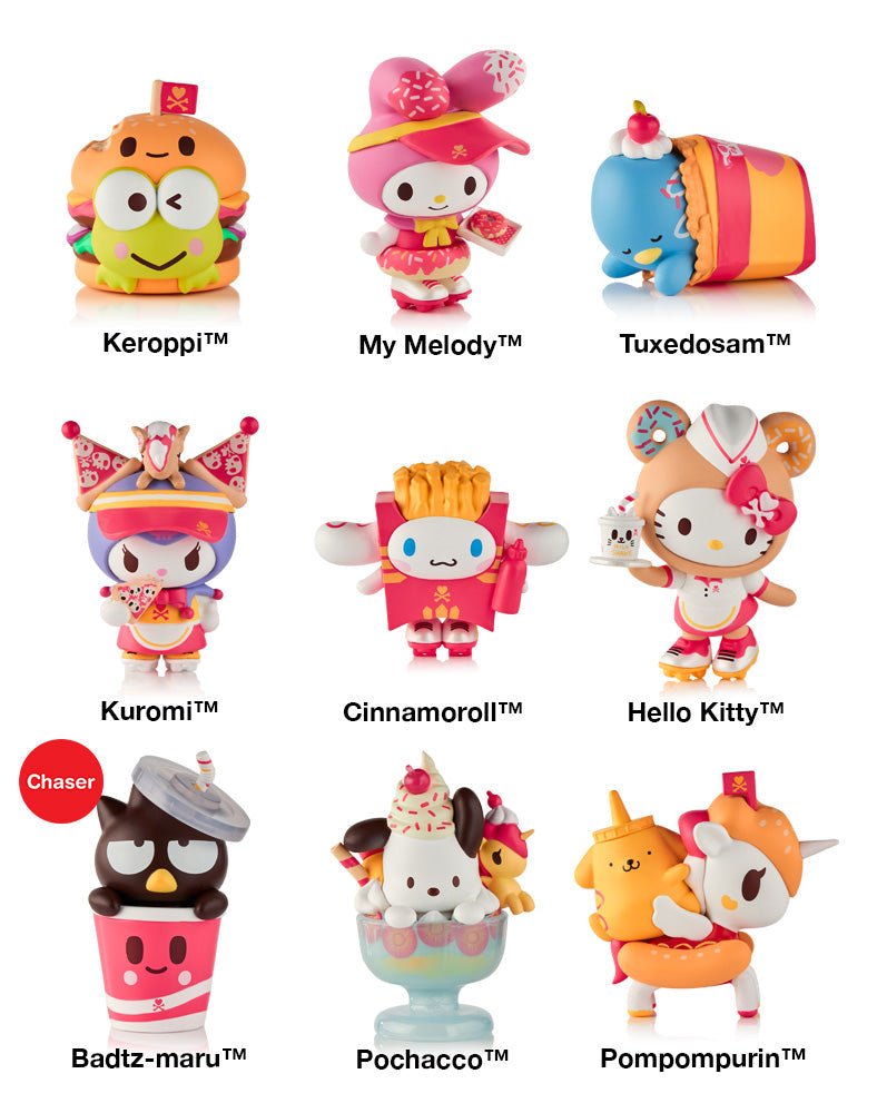 tokidoki x Hello Kitty and Friends Fast Food Blind Box – Sanrio Collab Mystery Figure - DelsBricks Toys & CollectiblesFigureDelsBricks Toys & CollectiblesSuper Anime Store