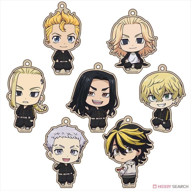 Tokyo Revengers TV Animation Trading Wooden Tag Strap Blind Box (1 Blind Box) - DelsBricks Toys & CollectiblesKeychainDelsBricks Toys & CollectiblesSuper Anime Store