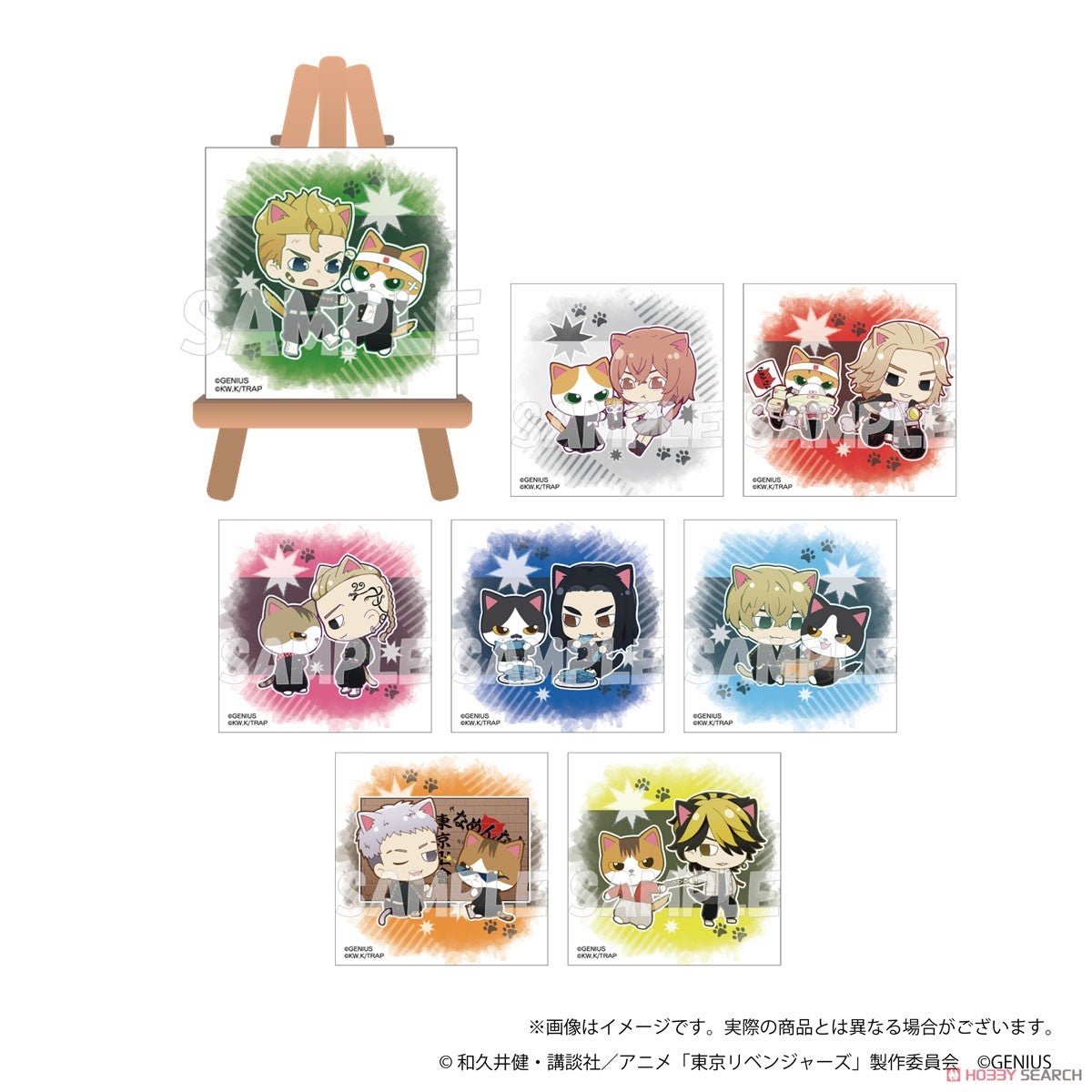 Tokyo Revengers x Perlorian Trading Puchi Canvas Collection Blind Box (1 Blind Box) - DelsBricks Toys & CollectiblesFiguresDelsBricks Toys & CollectiblesSuper Anime Store