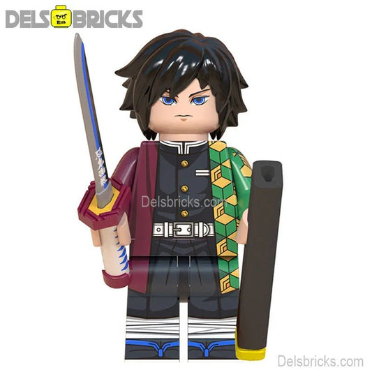 Tomioka Giyuu Demon Slayer Anime Lego Minifigures Custom Toys - DelsBricks MinifiguresMinifiguresDelsBricks MinifiguresDelsbricks