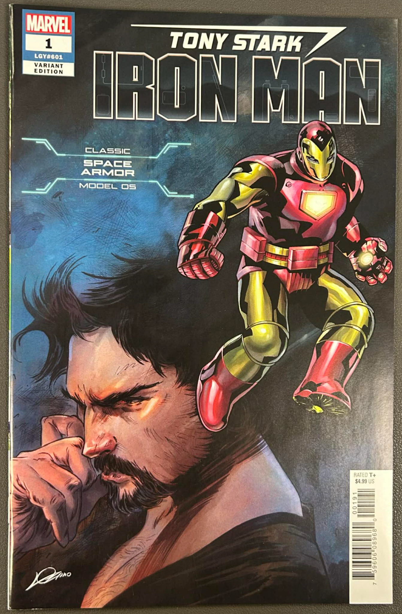 TONY STARK IRON MAN 1 CLASSIC SPACE ARMOR VAR 6/20/2018 - DelsBricks Toys & CollectiblesComic BooksDelsBricks Toys & CollectiblesUnknown Comic Books
