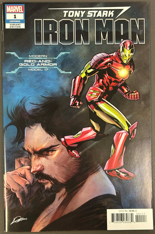 TONY STARK IRON MAN 1 HEROES REBORN MODERN RED AND GOLD ARMOR VAR 6/20/2018 - DelsBricks Toys & CollectiblesComic BooksDelsBricks Toys & CollectiblesUnknown Comic Books