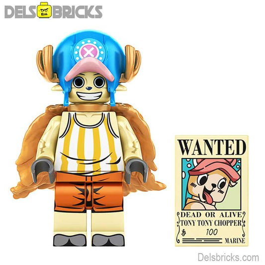Tony Tony Chopper from One Piece Lego Anime Minifigures Custom Toys set5 - DelsBricks MinifiguresMinifiguresDelsBricks MinifiguresDelsbricks