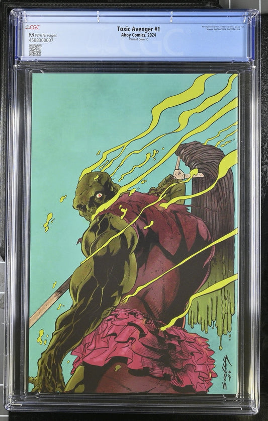 💎TOXIC AVENGER 1 CVR C 1:5 TIM SEELEY - CGC 9.9! - DelsBricks Toys & CollectiblesComic BookDelsBricks Toys & Collectibles412 Comics