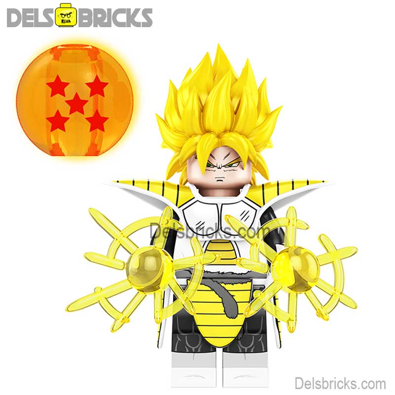 Son Goku 4 Dragon Ball Z Lego Minifigures Anime Custom Toys