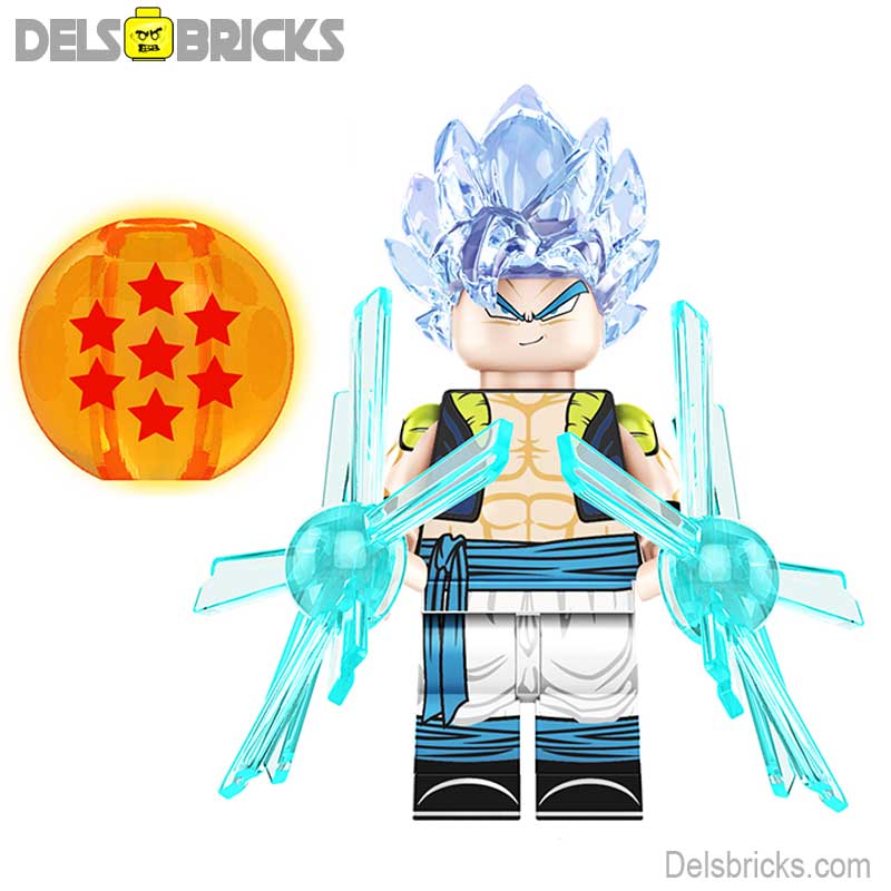 Lego Minifigures Dragon Ball Z Super Gogeta anime toys manga series DBZ ...