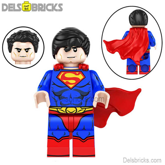 Superman Man of Steel NEW Lego DC Minifigures Custom Toys