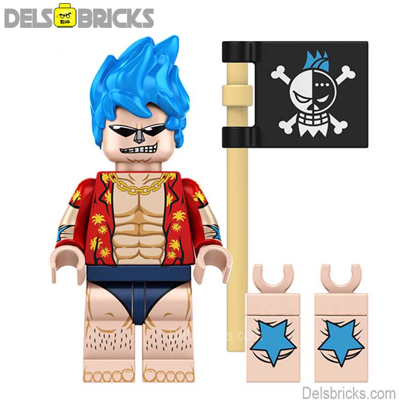 Franky ONE PIECE Anime Lego Minifigures custom toys New