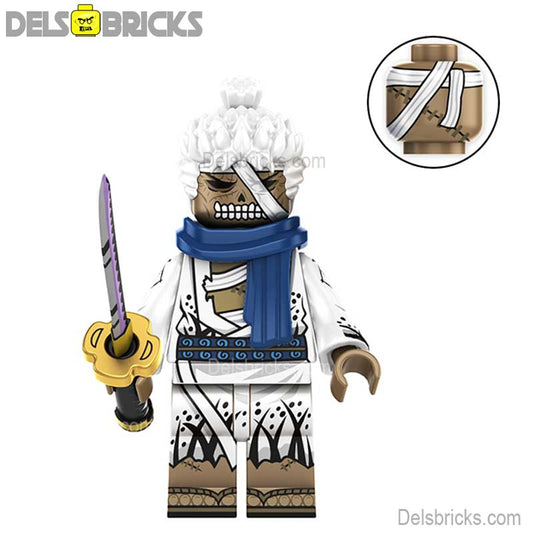 Ryuma from One Piece Lego Anime Minifigures Custom Toys set s7