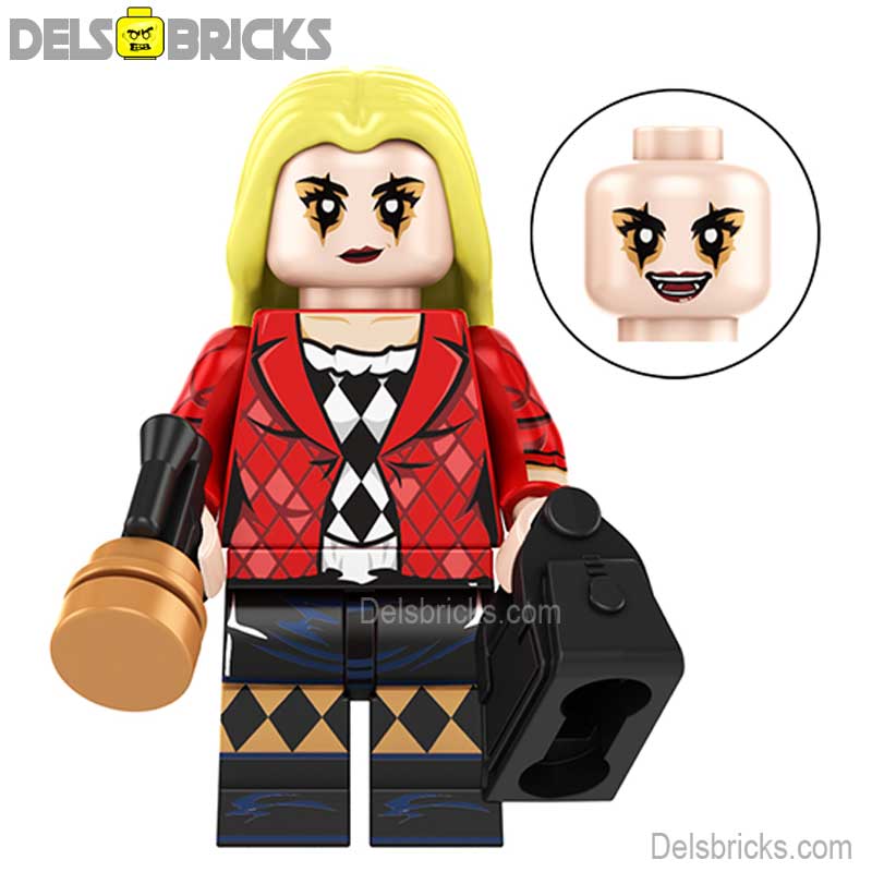 Harley Quinn from Joker 2 Lego Minifigures Custom Toys (lady gaga) 2