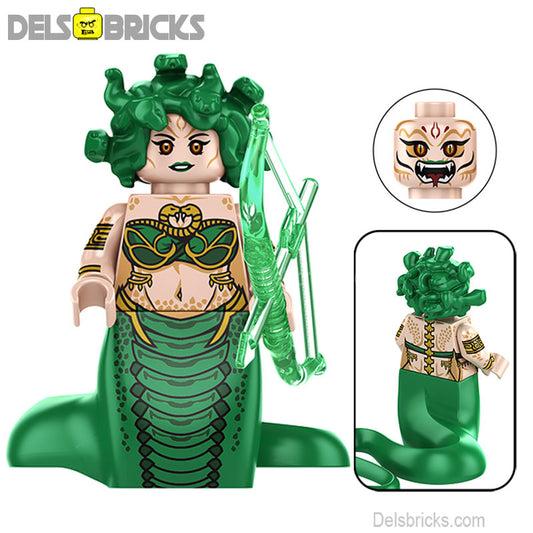 Medusa Greek Mythos Goddess Horror movie Lego Minifigures custom toys 2