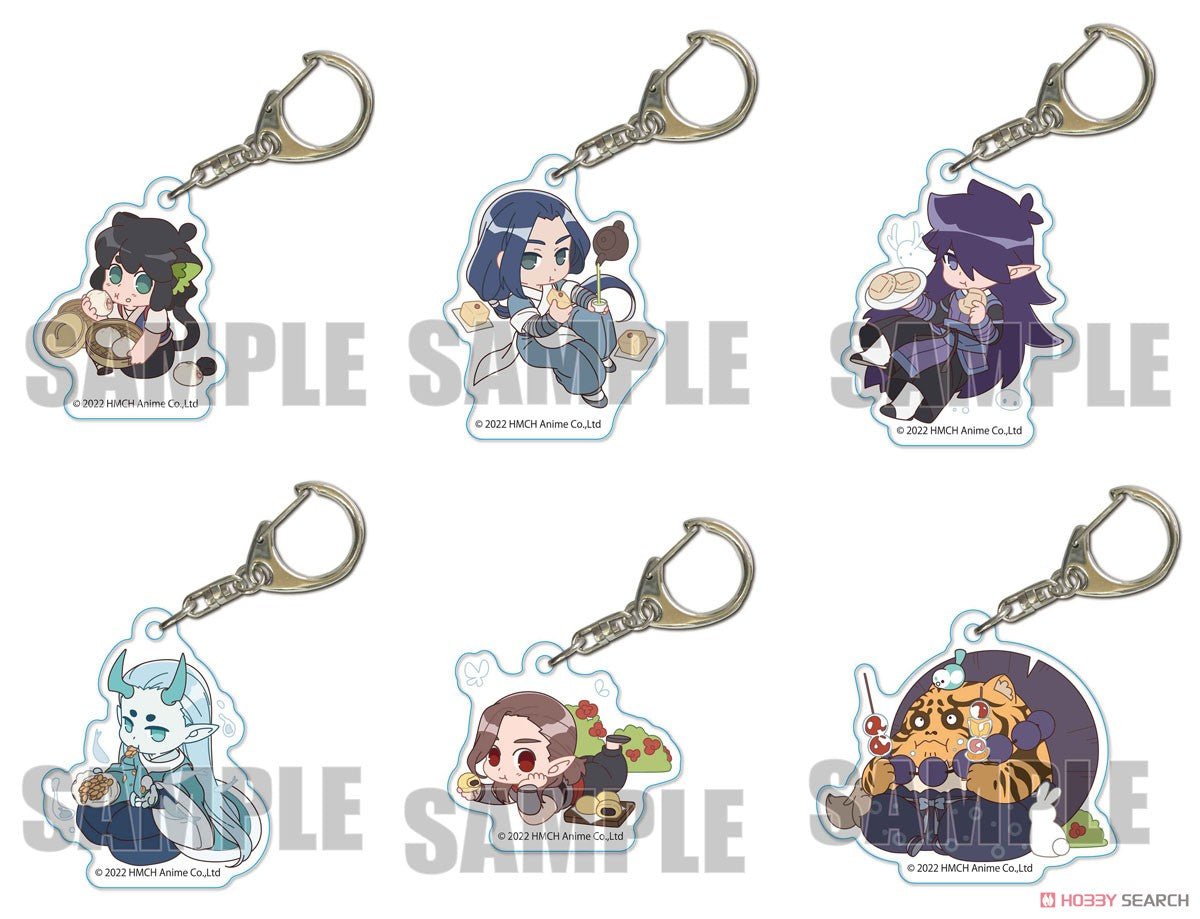 Trading Acrylic Key Ring The Legend of Hei Yum Cha Ver. Blind Box (1 Blind Box) - DelsBricks Toys & CollectiblesKeychainDelsBricks Toys & CollectiblesSuper Anime Store