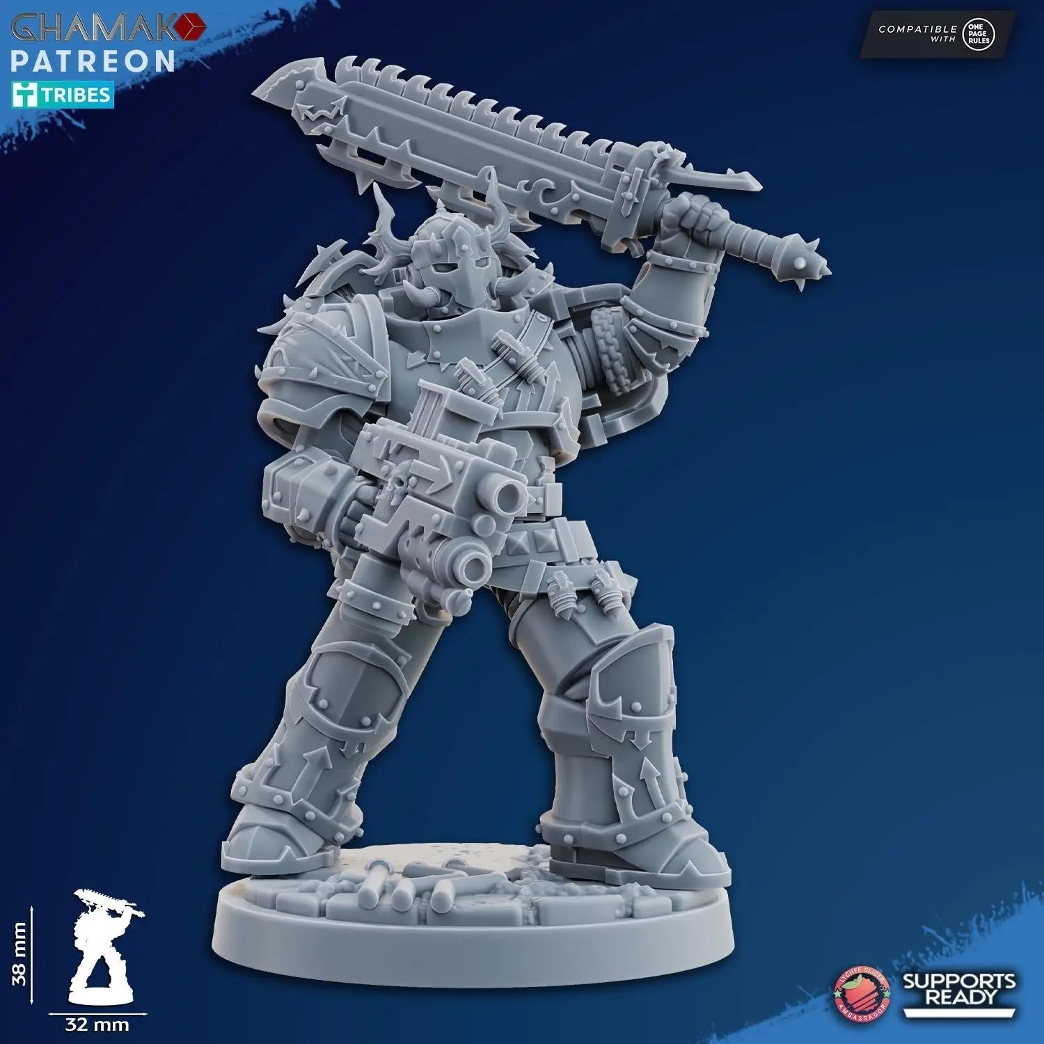 Traitor Militum Melee by Ghamak Sci - fi 28mm Heroic Scale Miniature, 38mm tall, 6 - 10 Units, Proxy, Grimdark, Sci - Fi, One Page Rules Comp - DelsBricks Toys & CollectiblesResin Printed MiniatureDelsBricks Toys & CollectiblesMega Diamonds & Schwartzreiter Mini Forge