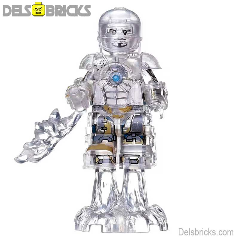 Iron Man Mark 1 Transparent First Ironman Suit Lego Minifigures Custom Toys