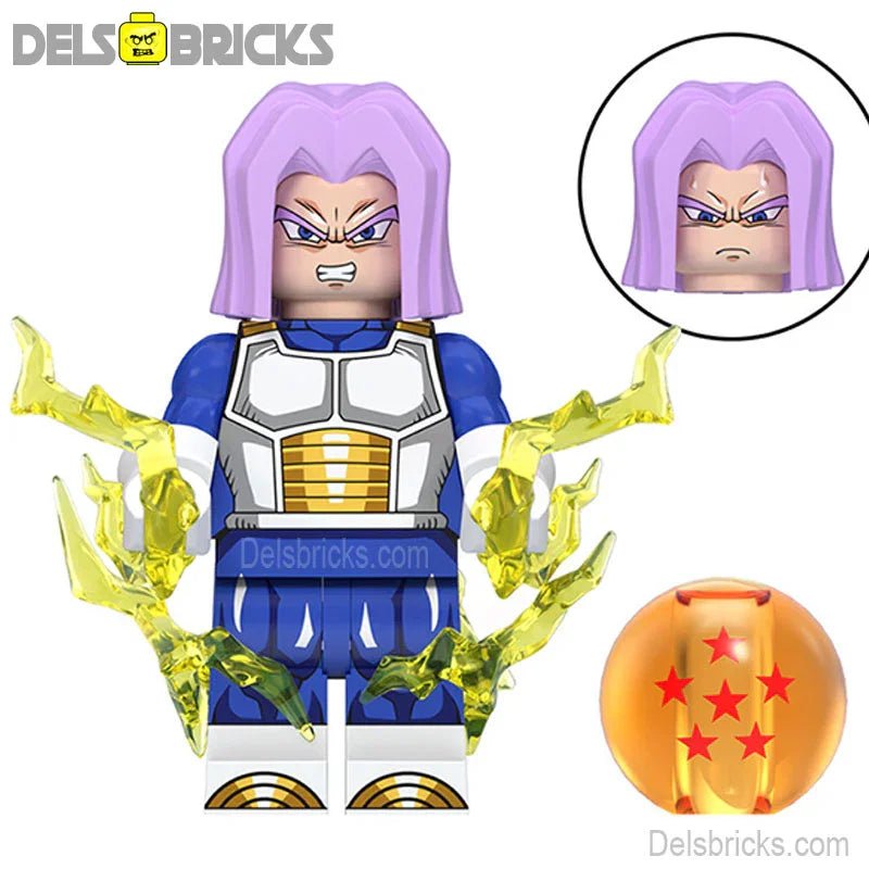 Trunks Dragon Ball Z Super Lego Minifigures Best Custom Anime Toys 4 - DelsBricks MinifiguresMinifiguresDelsBricks MinifiguresDelsbricks