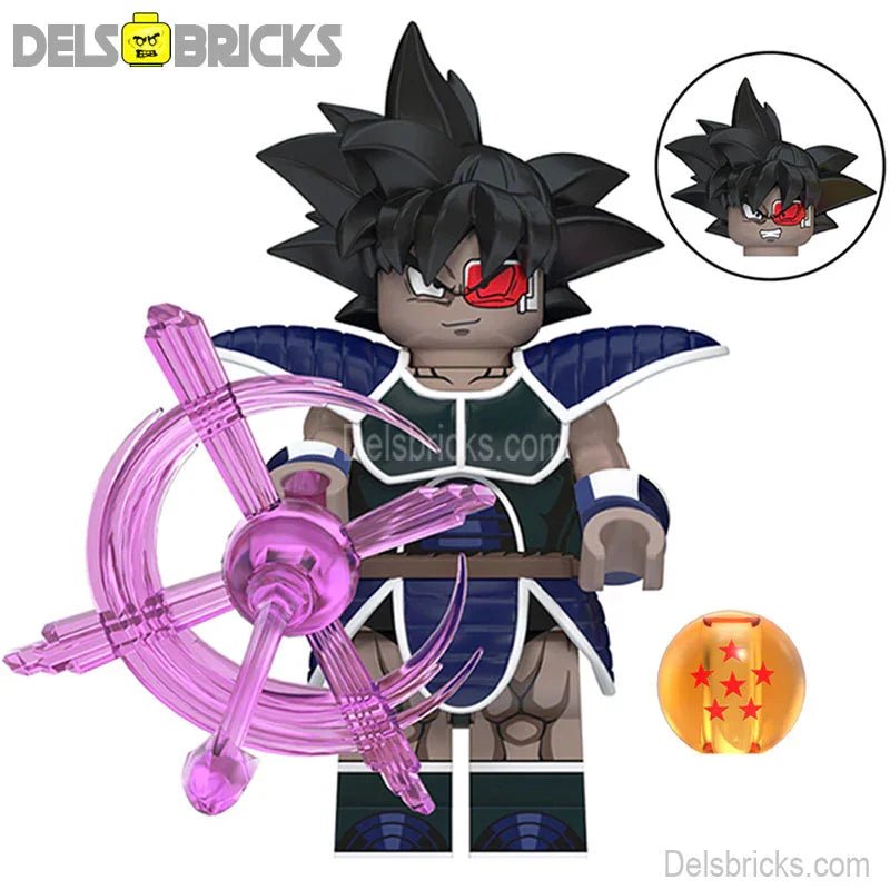 Turles Dragon Ball Z Best Lego Minifigures Custom Anime Toys - DelsBricks MinifiguresMinifiguresDelsBricks MinifiguresDelsbricks