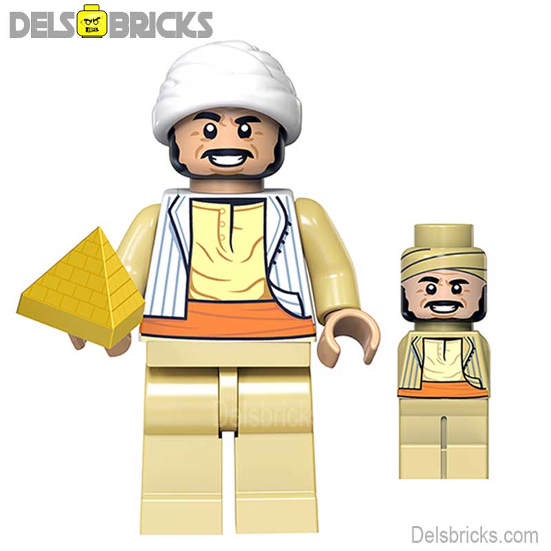 Sallah from Indiana Jones | Lego Minifigures Custom Toys