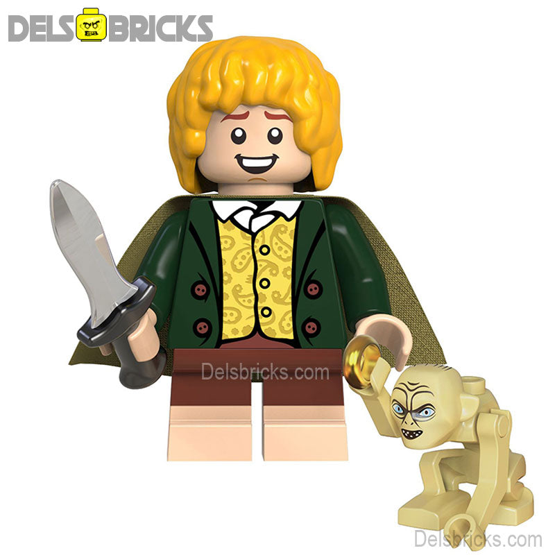 perigren "pippin" Lord of The Rings Lego Minifigures Custom Toys