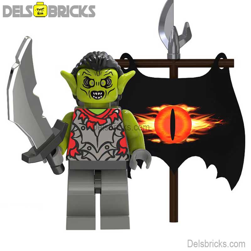 Orcs from Lord of The Rings Lego Minifigures Custom Toys 2