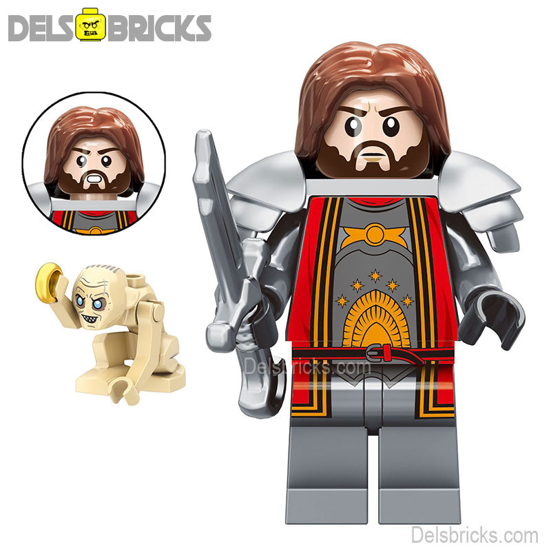 isildur Lord of The Rings Lego Minifigures Custom Toys