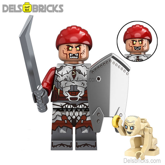 Orcs from Lord of The Rings Lego Minifigures Custom Toys 7
