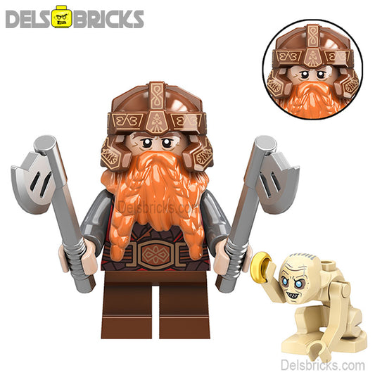 Gimli Lord of The Rings Lego Minifigures Custom Toys 2