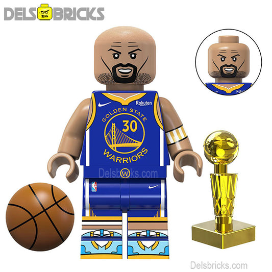 Stephen Curry Lego Minifigures Custom Toys Sports Icons NBA Basketball