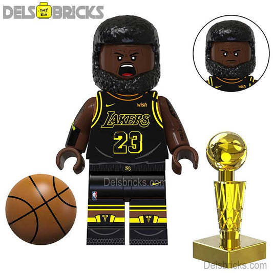 Lebron James Lego Minifigures Custom Toys Sports Icons NBA Basketball NEW