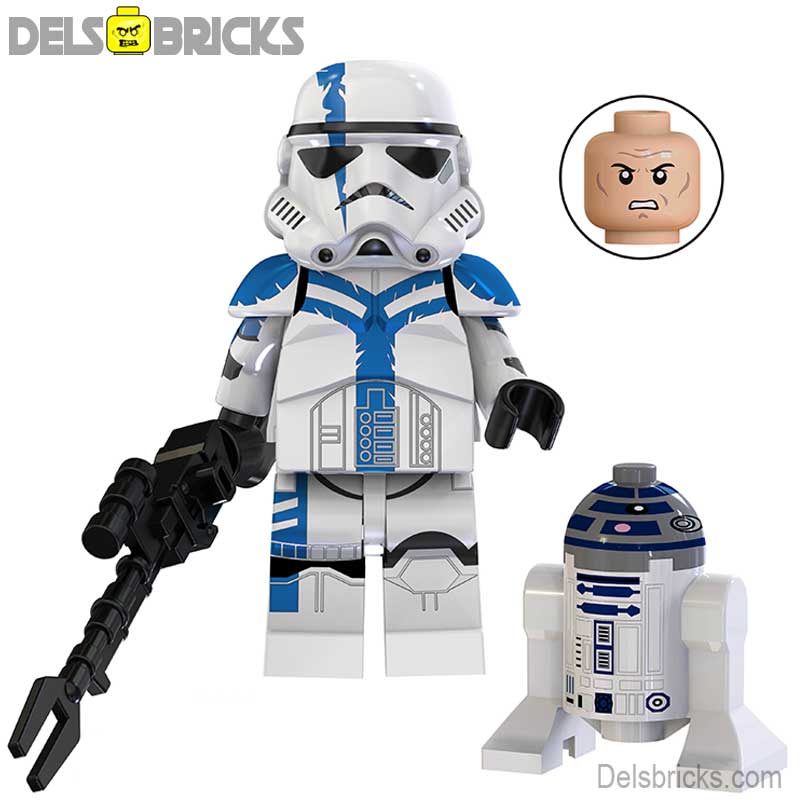 Stormtrooper Commander (NEW) Lego Star Wars Custom Minifigures