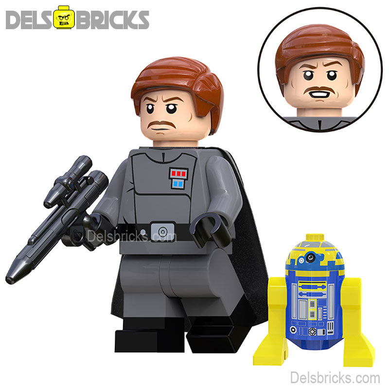 Admiral Wullf Yularen Lego Star Wars Minifigures Custom Toys