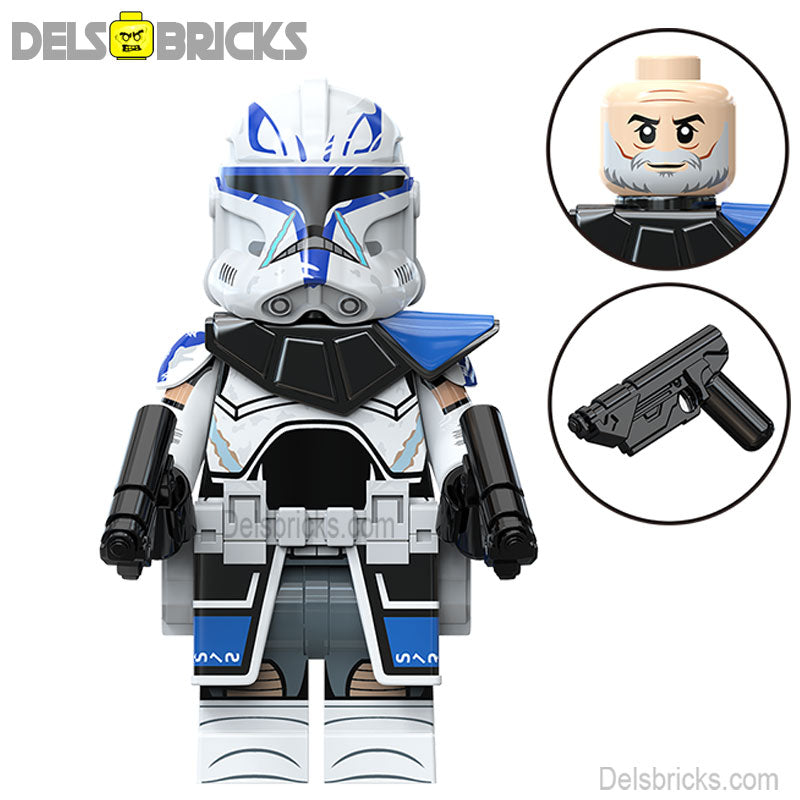 captain Rex (Rebels) 501st Clone trooper Star Wars Lego Minifigures Custom Toys S3
