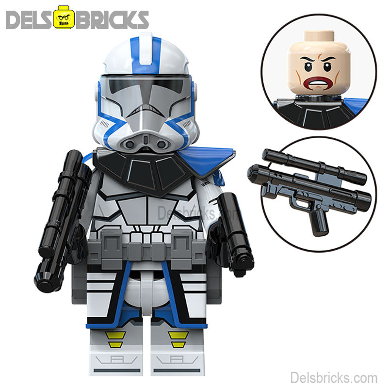 Havoc 501st Clone Trooper Star Wars Lego Minifigures Custom Toys S3
