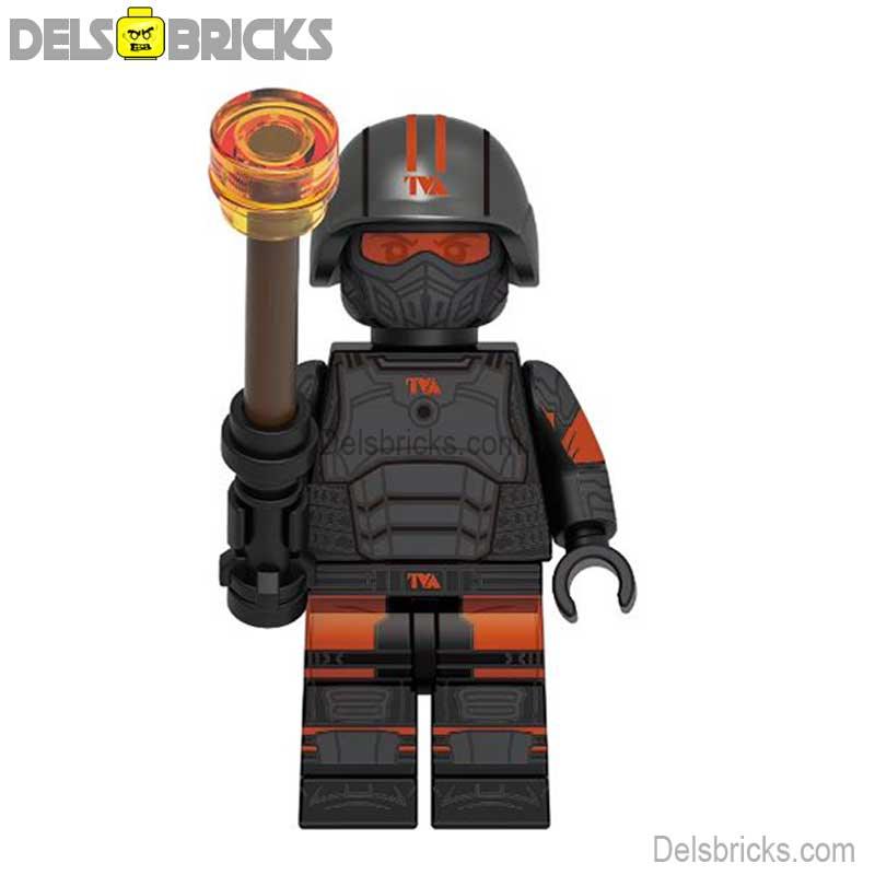 TVA Agent from Deadpool & Wolverine Movie Lego Minifigures Custom Toys - DelsBricks MinifiguresMinifiguresDelsBricks MinifiguresDelsbricks