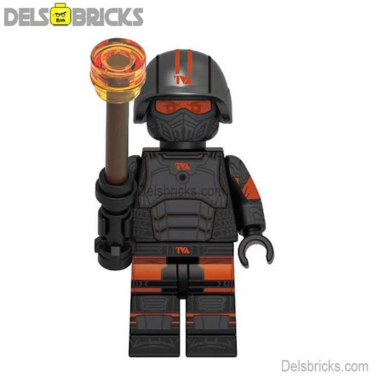 TVA Agent from Deadpool & Wolverine Movie Lego Minifigures Custom Toys - DelsBricks MinifiguresMinifiguresDelsBricks MinifiguresDelsbricks