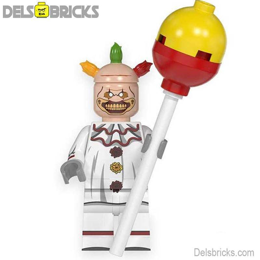 Twisty the Clown American Horror Story Minifigure Toys - DelsBricks MinifiguresLego Horror MinifiguresDelsBricks MinifiguresDelsbricks.com