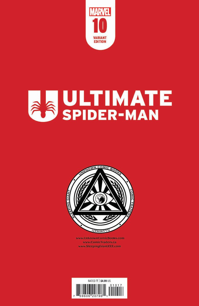 Ultimate Spider - Man 10 Unknown Comics Miguel Mercado Exclusive Virgin Var (10/16/2024) - DelsBricks Toys & CollectiblesCOMIC BOOKDelsBricks Toys & CollectiblesUnknown Comic Books