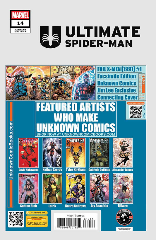 Ultimate Spider - Man 14 Unknown Comic Mirka Andolfo Exclusive Var (02/26/2025) - DelsBricks Toys & CollectiblesCOMIC BOOKDelsBricks Toys & CollectiblesUnknown Comic Books