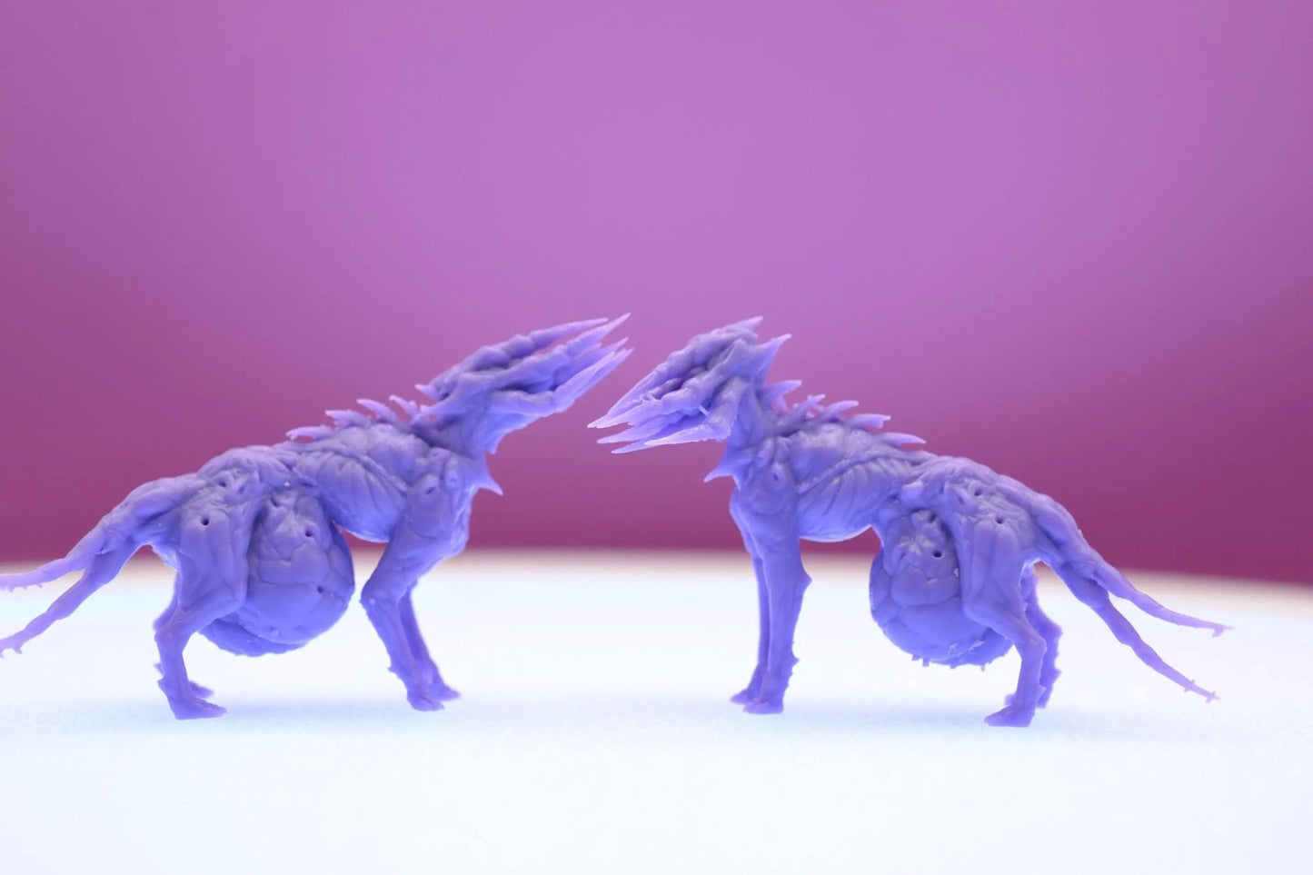 Unholy Infested Hounds by Papsikels Miniature, Double Miniature, 32mm Scale, War Gaming, Proxy for Trench Crusade - DelsBricks Toys & CollectiblesResin Printed MiniatureDelsBricks Toys & CollectiblesMega Diamonds & Schwartzreiter Mini Forge